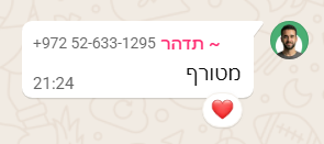 תגובה על הפרויקט 5